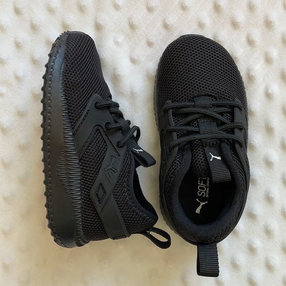 Puma Other - Black Soft foam Puma toddler shoes (size 5)